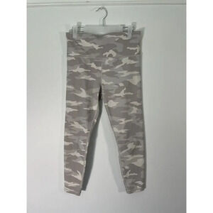 Athleta Women’s Elation 7/8‎ Tight Leggings Taupe Gray Beige Camo Size Medium
